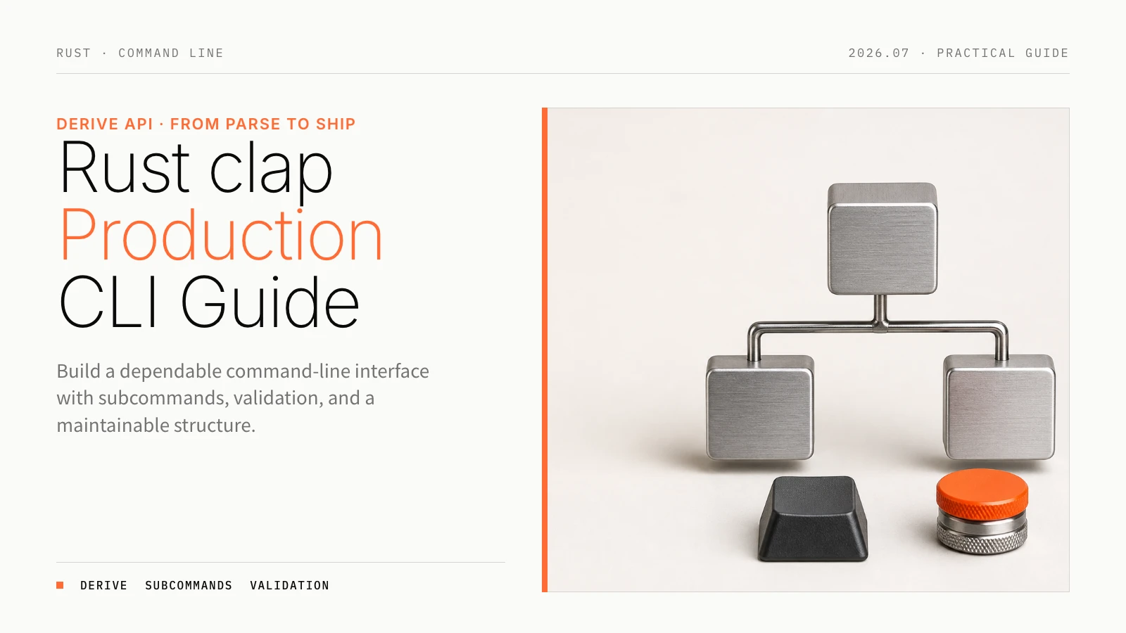 Rust clap in Practice: Build a Production-Ready CLI